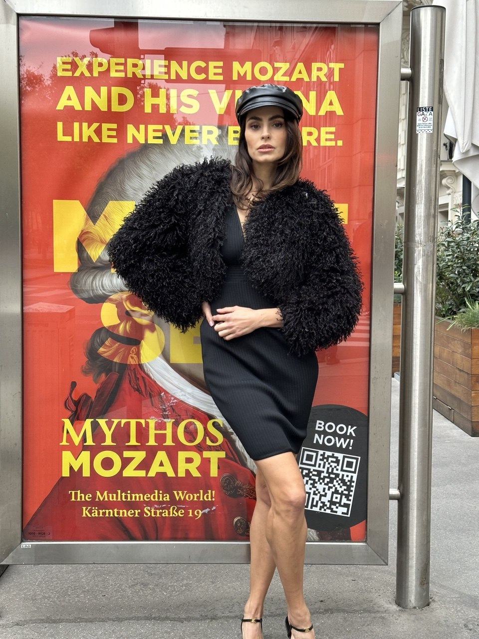 Midnight look – krznena jaknica