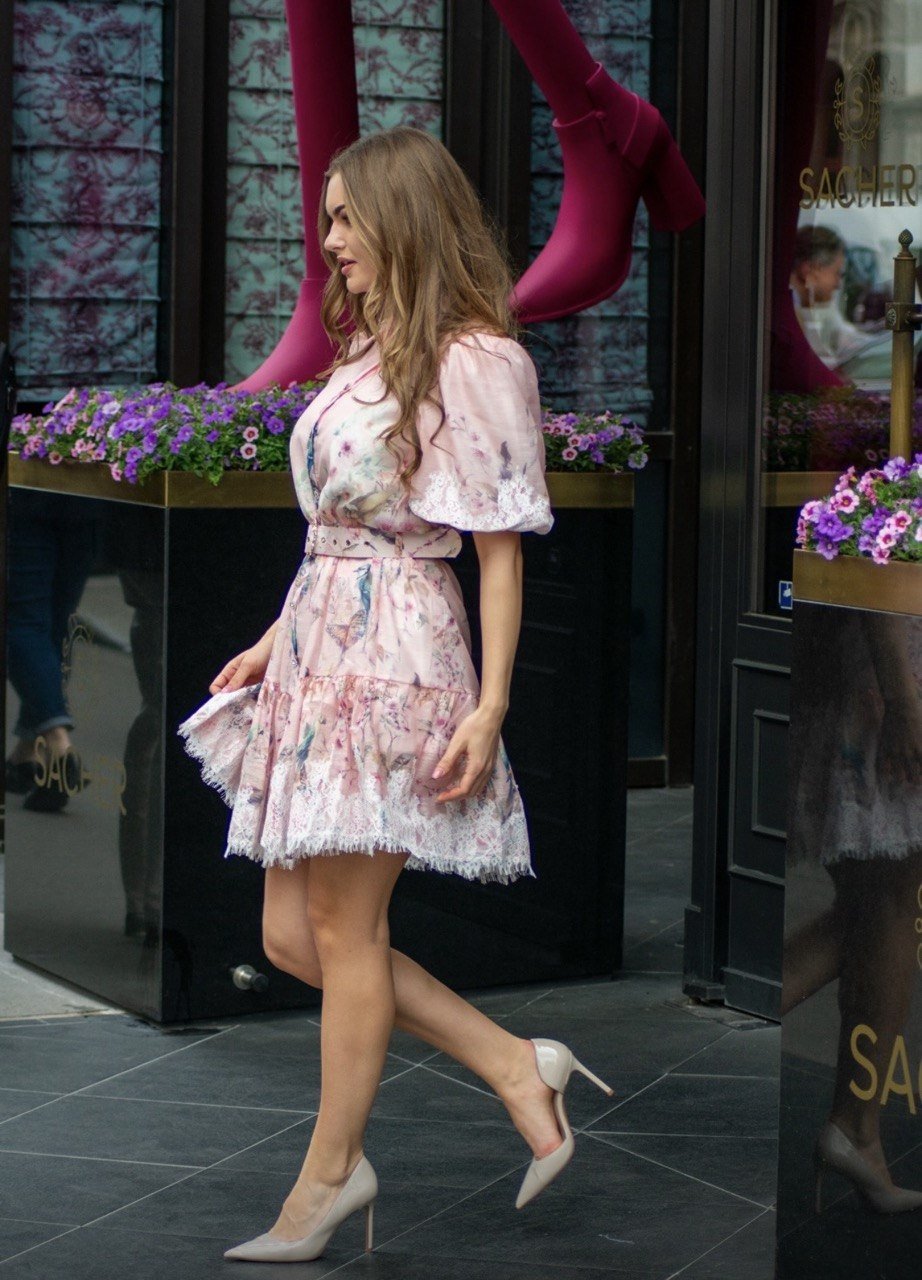Vienna Blush Dress