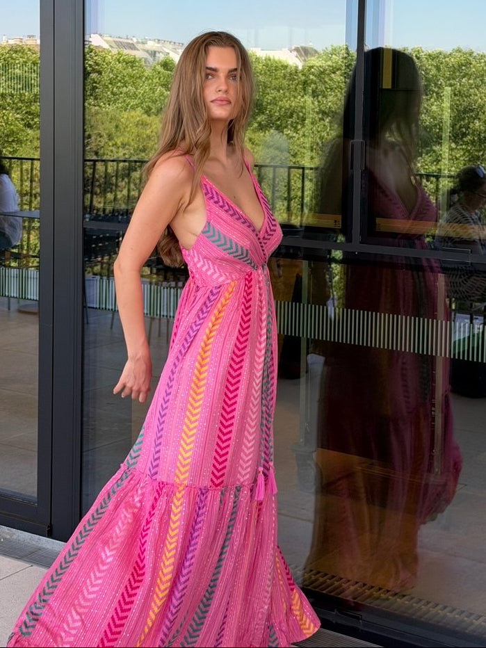 Boho Maxi – Pink Tribe